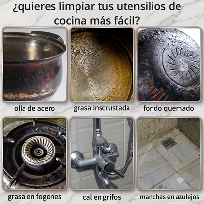 Cleaner Ultra Fast - Quitagrasas en Polvo, Segunda Unidad GRATIS